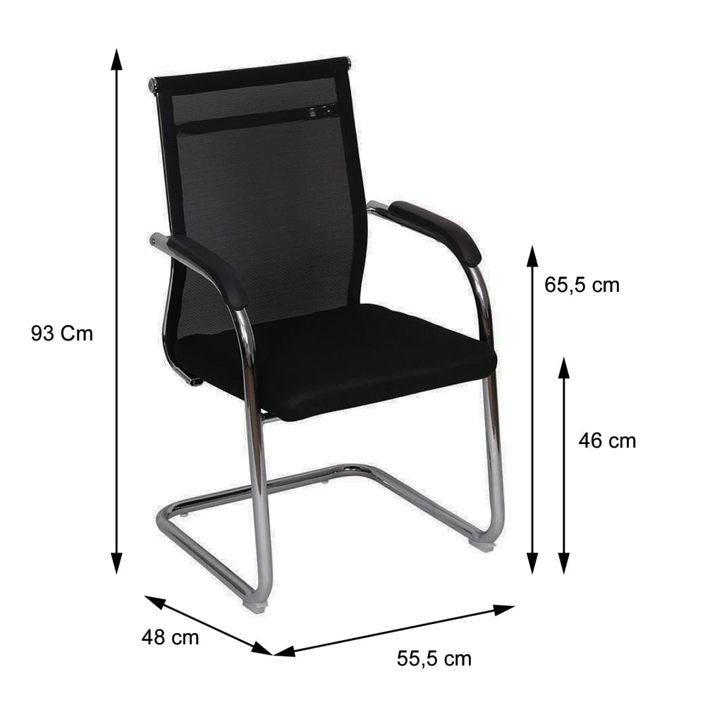 cadeira-antendimento-com-encosto-tela-preta-base-cromada-braco-matera