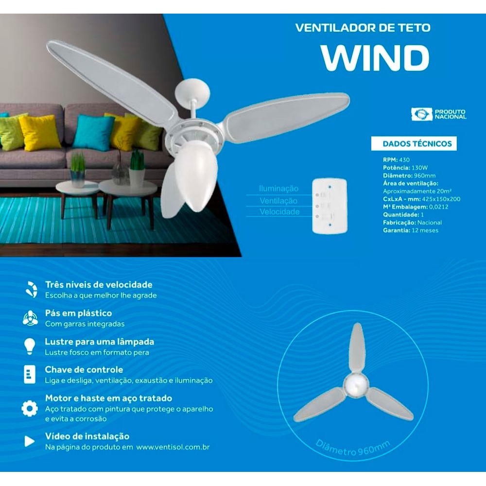 ventilador-de-teto-3-pas-em-branco-wind-127v-ventisol